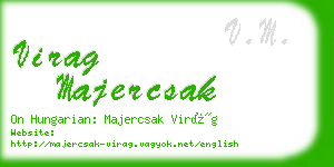 virag majercsak business card